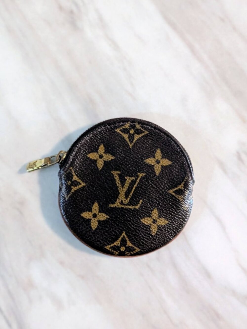 Louis Vuitton - Monogram Round Coin Pouch